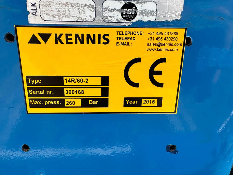 Kwb KENNIS R14/60-2 2015 LIFT EN STUURASSEN - Åpen semitrailer: bilde 4 Kwb KENNIS R14/60-2 2015 LIFT EN STUURASSEN - Åpen semitrailer: bilde 4