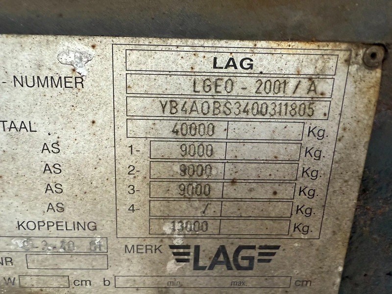 Åpen semitrailer LAG O-3-40 01: bilde 8 Åpen semitrailer LAG O-3-40 01: bilde 8