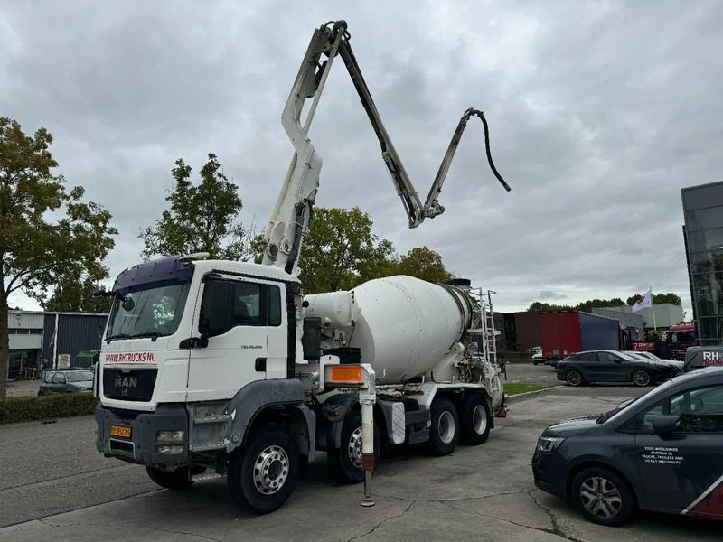 MAN TGS 35.400 8X4 PUTZMEISTER PUMP 21-3 + LIEBHERR MIXER - Betongpumpe: bilde 1 MAN TGS 35.400 8X4 PUTZMEISTER PUMP 21-3 + LIEBHERR MIXER - Betongpumpe: bilde 1