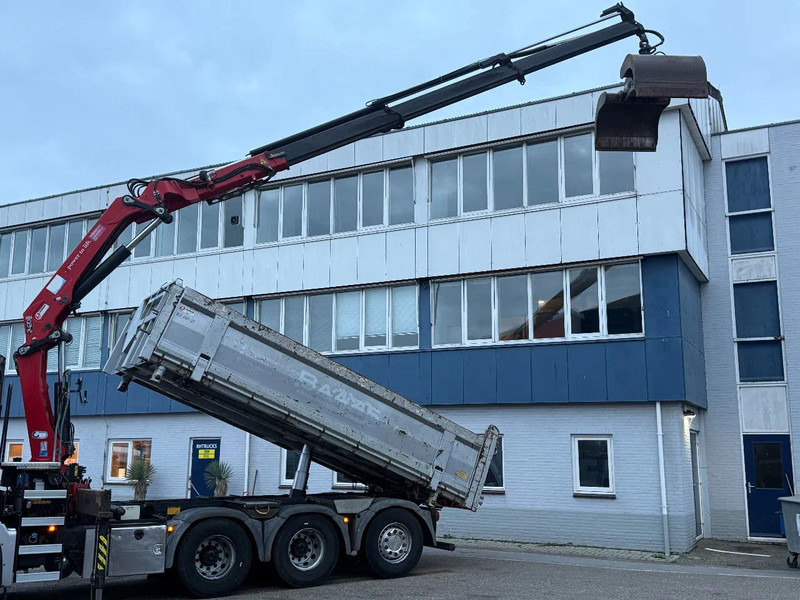 MAN TGS 35.480 8X4 + HMF 2420-K3 REMOTE + TIPPER - Kranbil: bilde 3 MAN TGS 35.480 8X4 + HMF 2420-K3 REMOTE + TIPPER - Kranbil: bilde 3