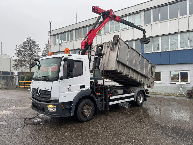 Mercedes-Benz Atego 1627 4X2 EURO 6 KIPPER + PALFINGER EPSILON C70L + REMOTE CONTROL - Kranbil: bilde 3 Mercedes-Benz Atego 1627 4X2 EURO 6 KIPPER + PALFINGER EPSILON C70L + REMOTE CONTROL - Kranbil: bilde 3
