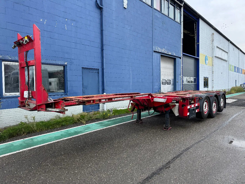 Pacton T3 010 MULTICHASSIS DISC BRAKES SAF AXLES 2X LIFT AXLE - Container-transport/ Vekselflak semitrailer: bilde 1 Pacton T3 010 MULTICHASSIS DISC BRAKES SAF AXLES 2X LIFT AXLE - Container-transport/ Vekselflak semitrailer: bilde 1