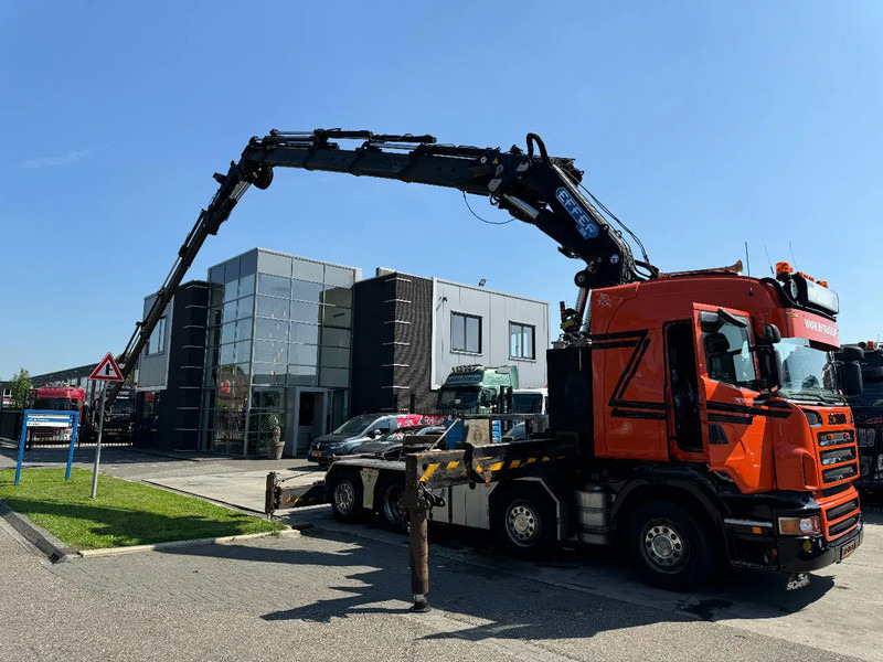 Scania R560 V8 8X2 + EFFER CRANE 1550 6S + FLYJIP 6XHYDR + REMOTE + WINCH - Trekkvogn: bilde 4 Scania R560 V8 8X2 + EFFER CRANE 1550 6S + FLYJIP 6XHYDR + REMOTE + WINCH - Trekkvogn: bilde 4