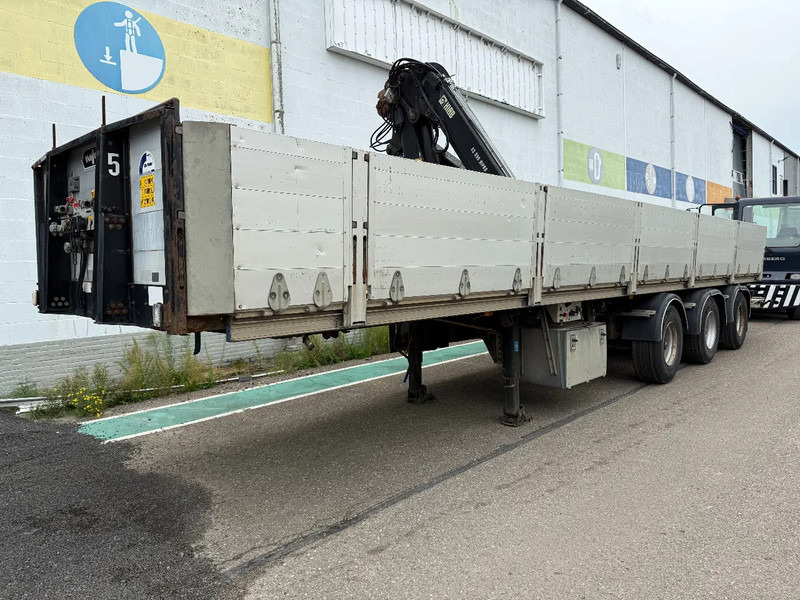 Van Hool VHLO-205 AN, HIAB 099E-1HIPRO - Åpen semitrailer: bilde 1 Van Hool VHLO-205 AN, HIAB 099E-1HIPRO - Åpen semitrailer: bilde 1