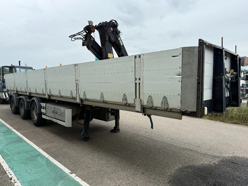 Van Hool VHLO-205 AN, HIAB 099E-1HIPRO - Åpen semitrailer: bilde 2 Van Hool VHLO-205 AN, HIAB 099E-1HIPRO - Åpen semitrailer: bilde 2