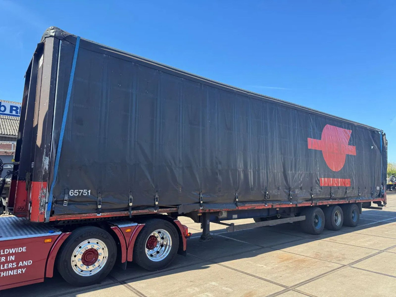 Vanhool VHLO- 2012 ZB - 3 AXLE BPW - Gardintrailer: bilde 1 Vanhool VHLO- 2012 ZB - 3 AXLE BPW - Gardintrailer: bilde 1