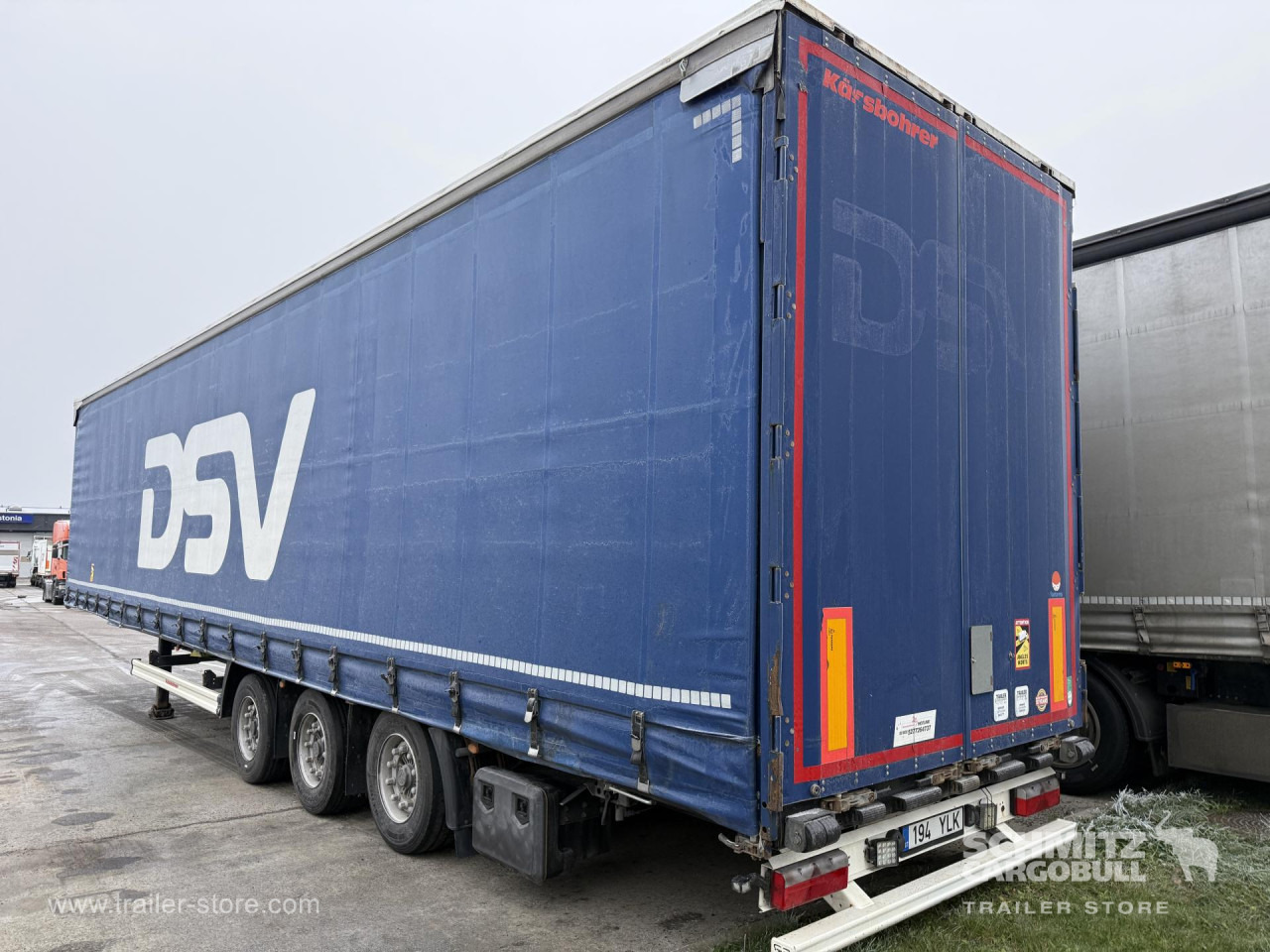 KAESSBOHRER Curtainsider Mega - Gardintrailer: bilde 1 KAESSBOHRER Curtainsider Mega - Gardintrailer: bilde 1