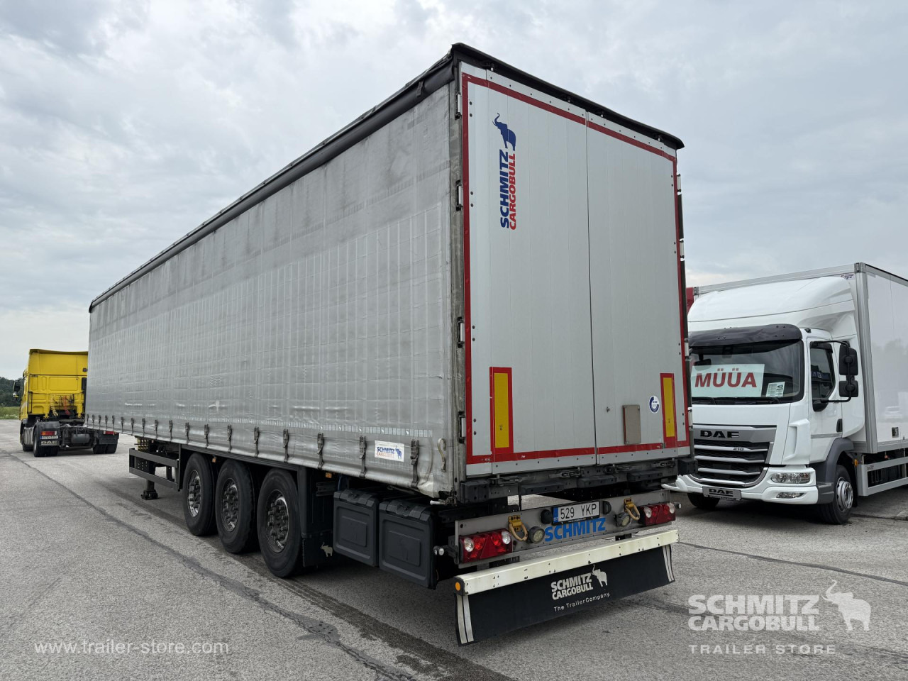 SCHMITZ Curtainsider Standard - Gardintrailer: bilde 1 SCHMITZ Curtainsider Standard - Gardintrailer: bilde 1