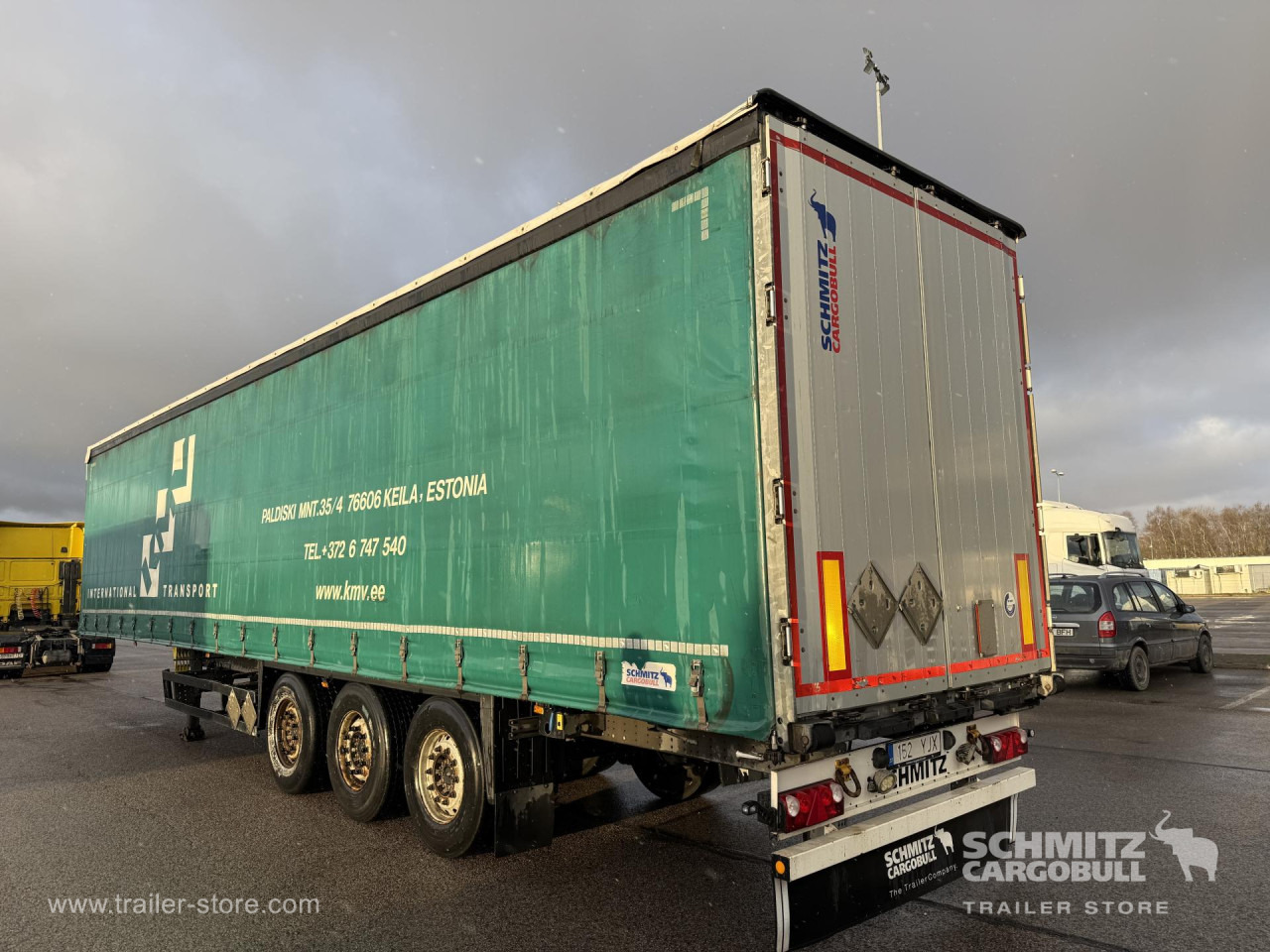 SCHMITZ Curtainsider Standard - Gardintrailer: bilde 1 SCHMITZ Curtainsider Standard - Gardintrailer: bilde 1