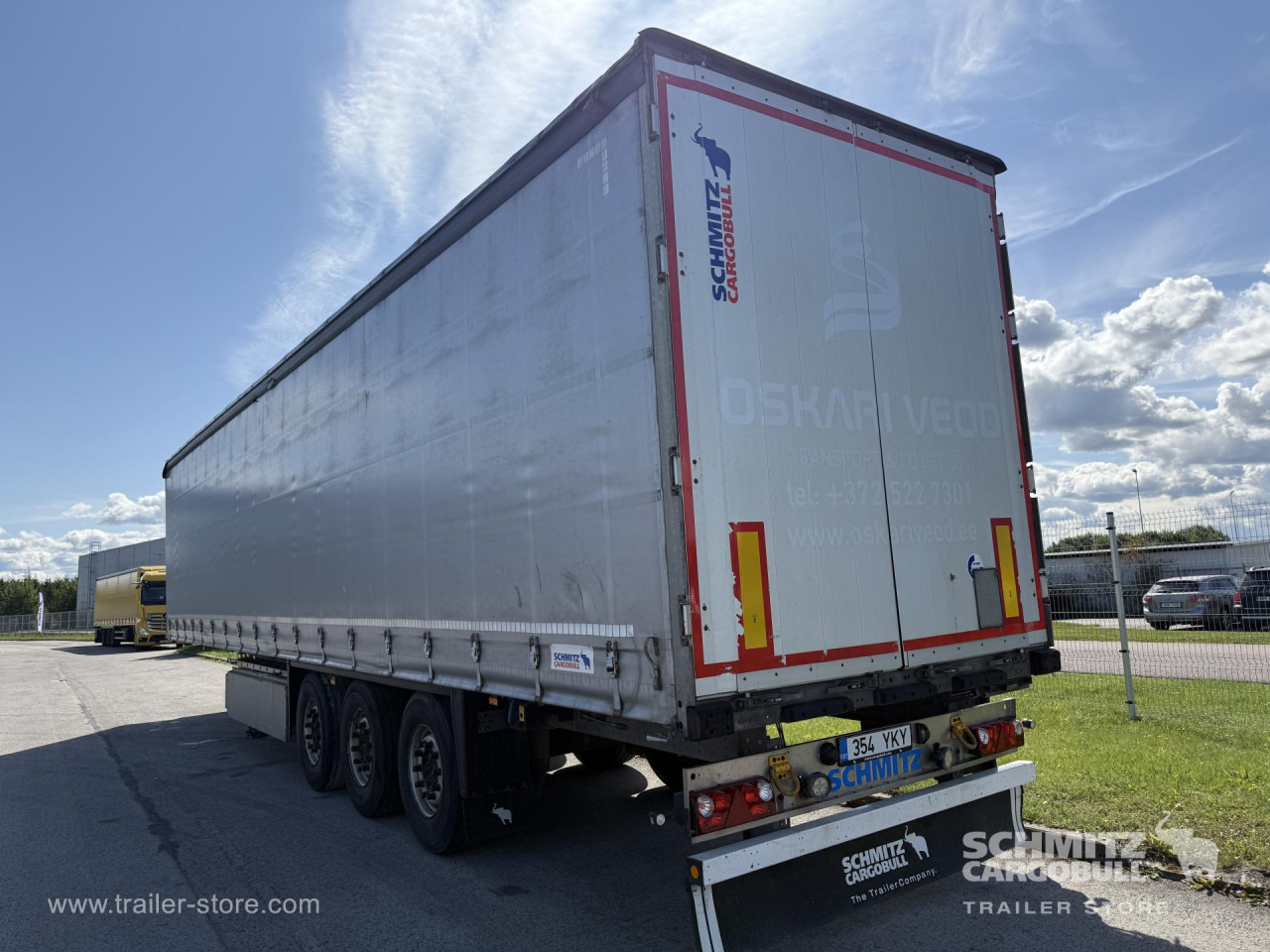 SCHMITZ Curtainsider Standard - Gardintrailer: bilde 1 SCHMITZ Curtainsider Standard - Gardintrailer: bilde 1
