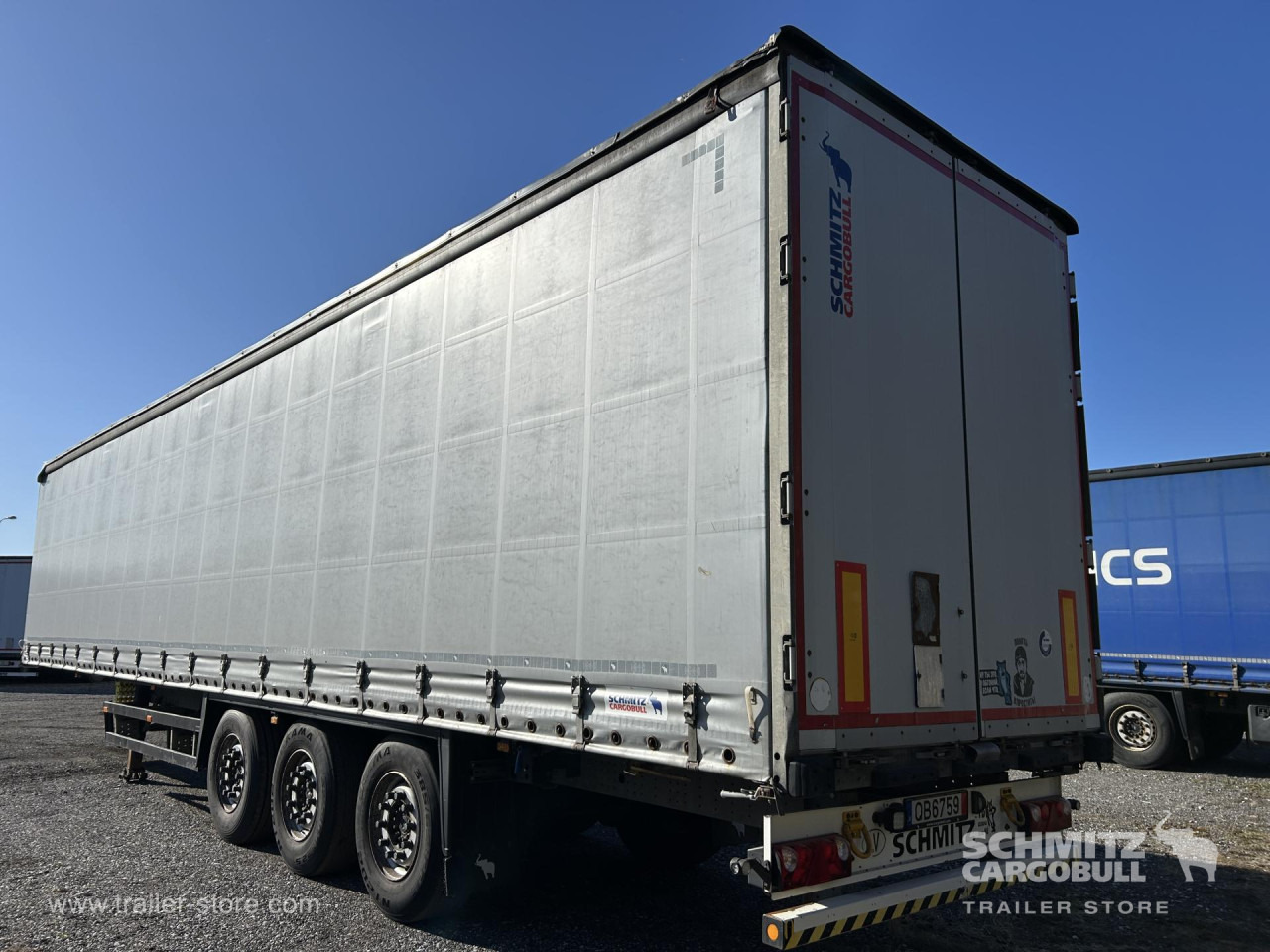 SCHMITZ Curtainsider Standard - Gardintrailer: bilde 1 SCHMITZ Curtainsider Standard - Gardintrailer: bilde 1
