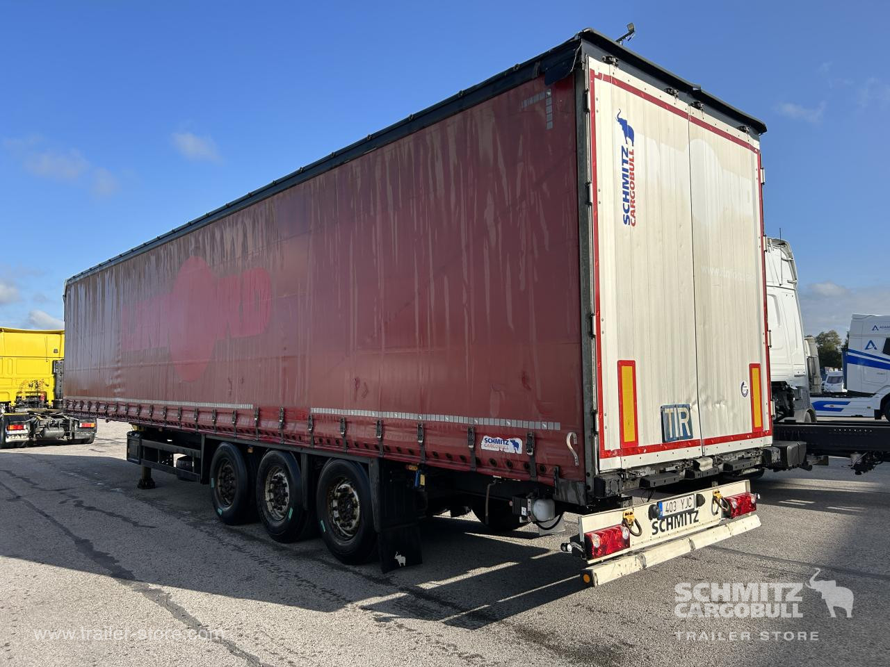 SCHMITZ Curtainsider Standard - Gardintrailer: bilde 1 SCHMITZ Curtainsider Standard - Gardintrailer: bilde 1