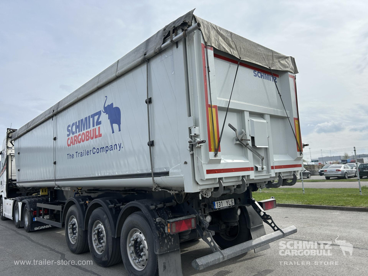 SCHMITZ Tipper Alu-square sided body 47m³ - Tippsemi: bilde 1 SCHMITZ Tipper Alu-square sided body 47m³ - Tippsemi: bilde 1