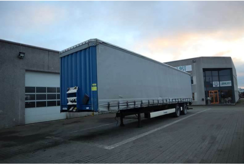 Krone 2-axle Curtainsider/Planenauflieger/Gardintrailer - Semitrailer: bilde 1 Krone 2-axle Curtainsider/Planenauflieger/Gardintrailer - Semitrailer: bilde 1