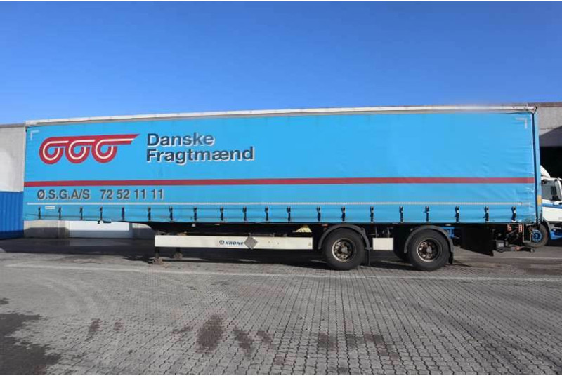 Krone 34 pl. Curtainsider/Planenauflieger/Gardintrailer - Semitrailer: bilde 5 Krone 34 pl. Curtainsider/Planenauflieger/Gardintrailer - Semitrailer: bilde 5