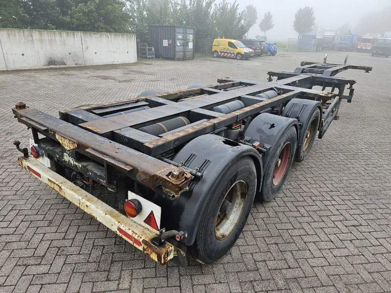 Broshuis MFCC Multi - Lifting axle - 2x20FT / 40FTHC / 45FTHC - Container-transport/ Vekselflak semitrailer: bilde 4 Broshuis MFCC Multi - Lifting axle - 2x20FT / 40FTHC / 45FTHC - Container-transport/ Vekselflak semitrailer: bilde 4