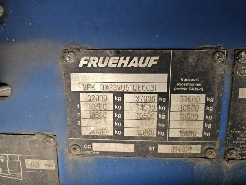 Skapsemi Fruehauf BPW - DRUM - 8 Tires: bilde 15