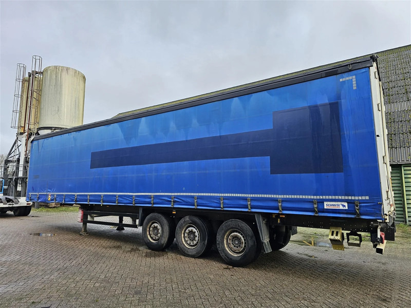Gardintrailer Schmitz Cargobull SCB - Lifting roof - sliding roof - Galvanised chassis: bilde 8