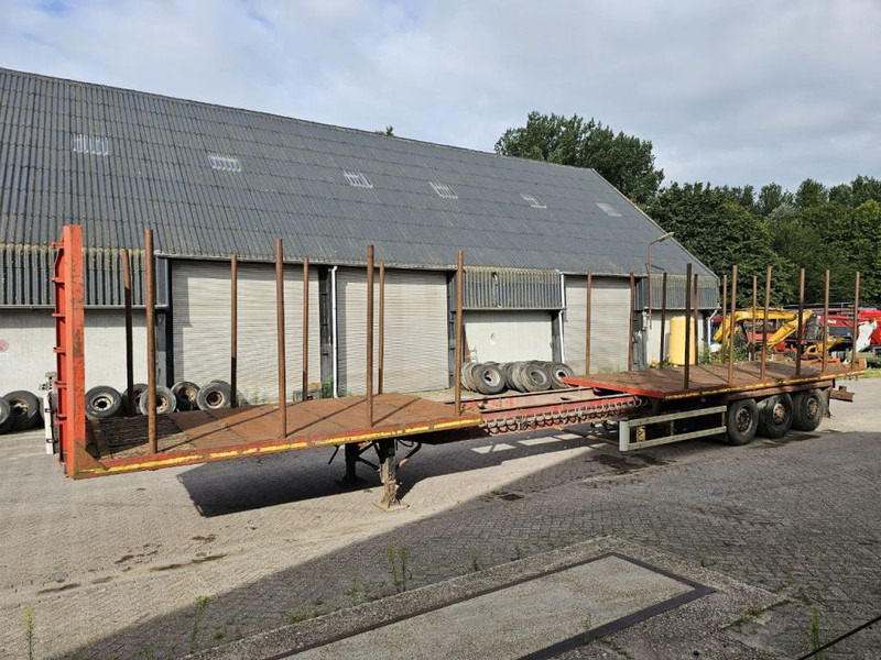 Trax 3 Meter extendable - MAX 15.5 meter long - Åpen semitrailer: bilde 1 Trax 3 Meter extendable - MAX 15.5 meter long - Åpen semitrailer: bilde 1