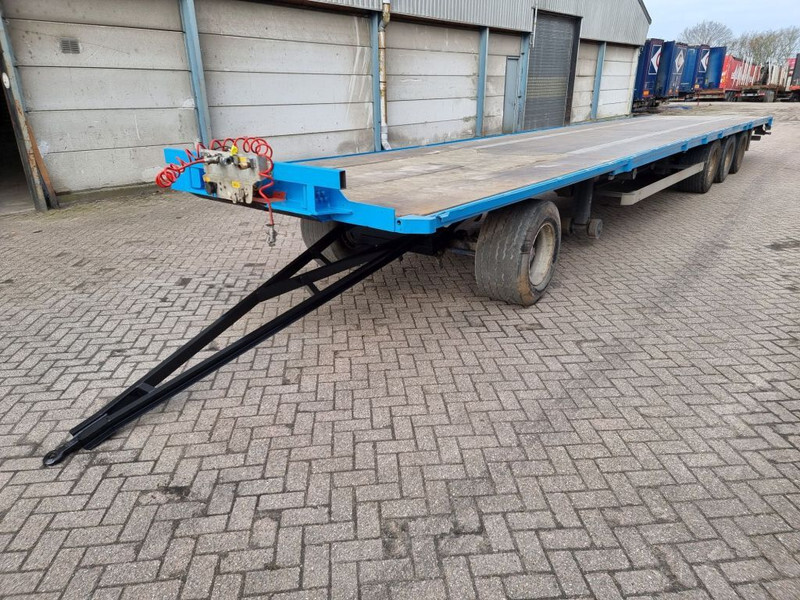 Planhenger/ Flathenger Van Hool 13.60 M LONG - 1 M HIGH - SUPER SINGLE TIRES - DRUM BRAKES: bilde 19