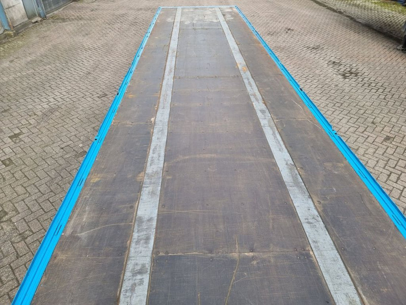 Planhenger/ Flathenger Van Hool 13.60 M LONG - 1 M HIGH - SUPER SINGLE TIRES - DRUM BRAKES: bilde 7