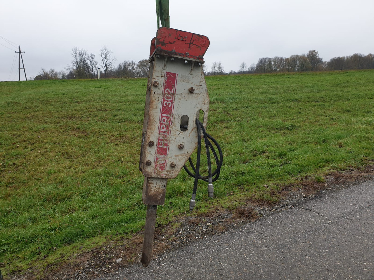 Huppi 302 - Hydraulisk hammer for Bygg og anlegg: bilde 1 Huppi 302 - Hydraulisk hammer for Bygg og anlegg: bilde 1