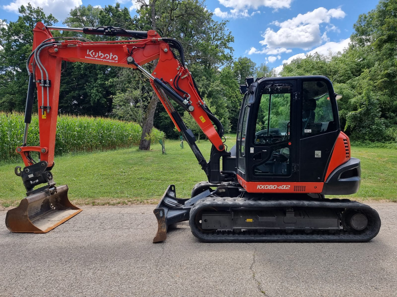 KUBOTA KX 080-4a2 - Minigraver: bilde 1 KUBOTA KX 080-4a2 - Minigraver: bilde 1