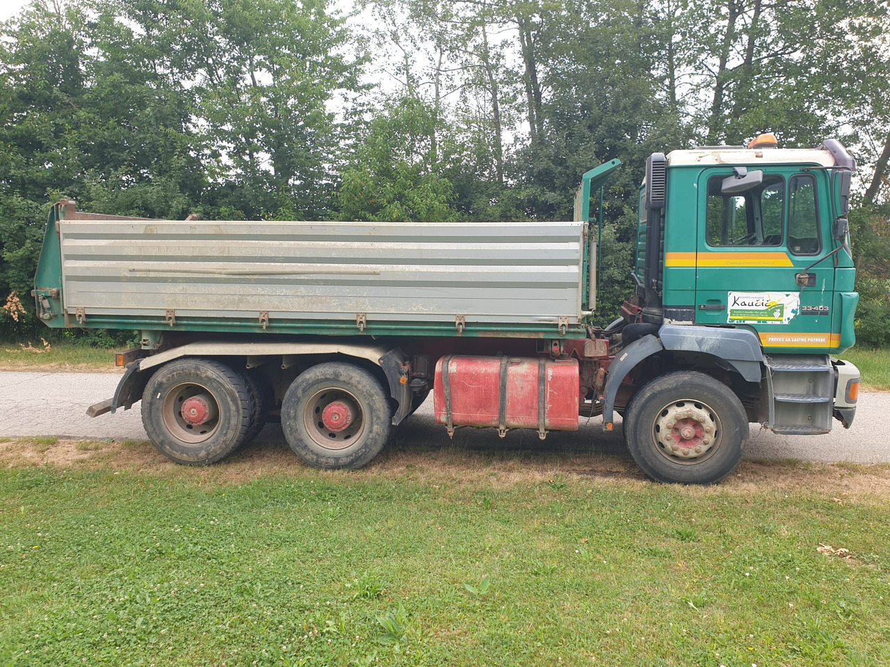 MAN 33.403 DFK - Tippbil: bilde 2 MAN 33.403 DFK - Tippbil: bilde 2