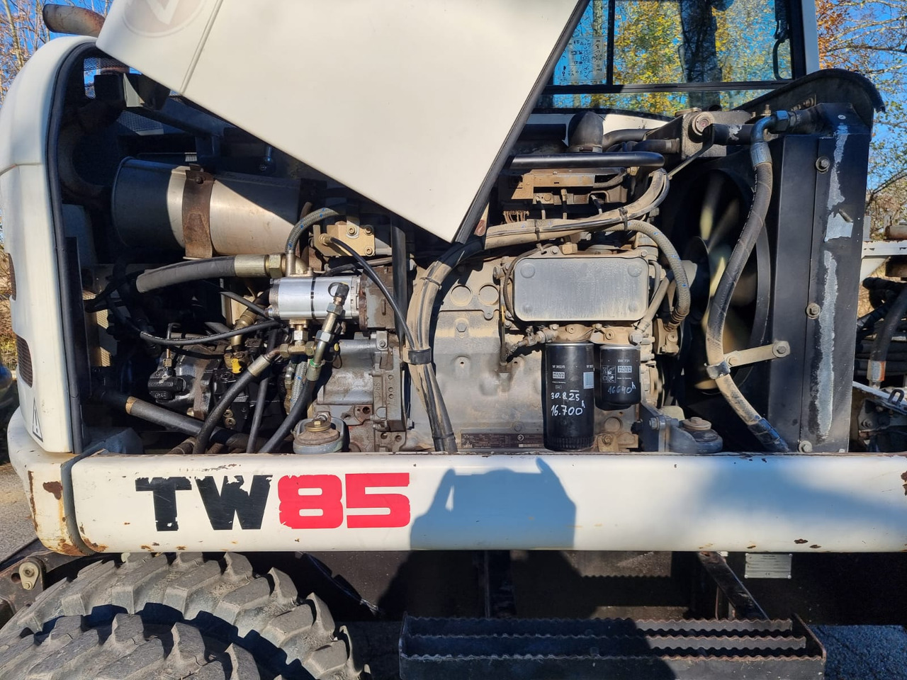 Hjulgraver TEREX TW 85: bilde 15