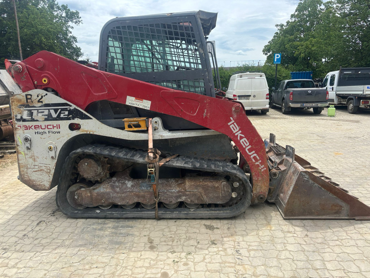 Takeuchi TL 12 V-2 - Engine defektive - Kompaktlaster: bilde 2 Takeuchi TL 12 V-2 - Engine defektive - Kompaktlaster: bilde 2