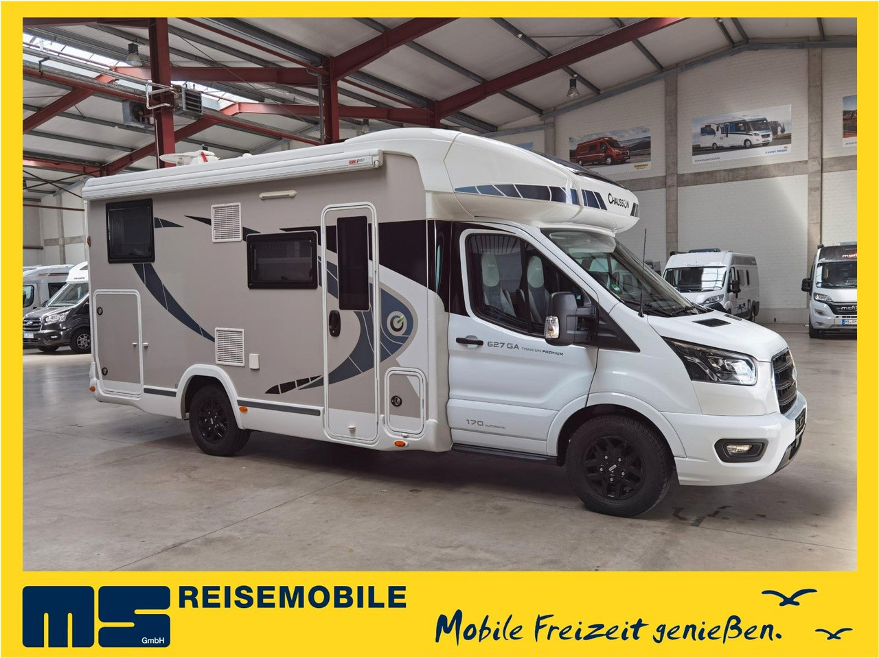 Chausson 627 GA TITANIUM -PREMIUM /EINZELBETTEN & HUBBETT - Halvintegrert bobil: bilde 1 Chausson 627 GA TITANIUM -PREMIUM /EINZELBETTEN & HUBBETT - Halvintegrert bobil: bilde 1