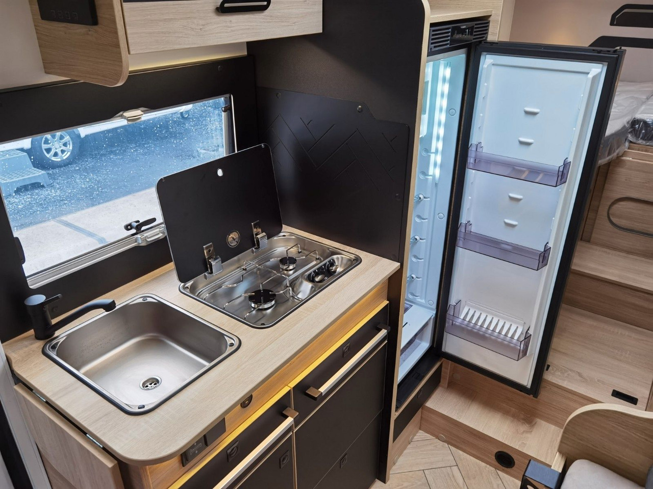 Halvintegrert bobil Chausson 627 TITANIUM / -2026- / 165PS-8G. / EINZELBETTEN: bilde 17