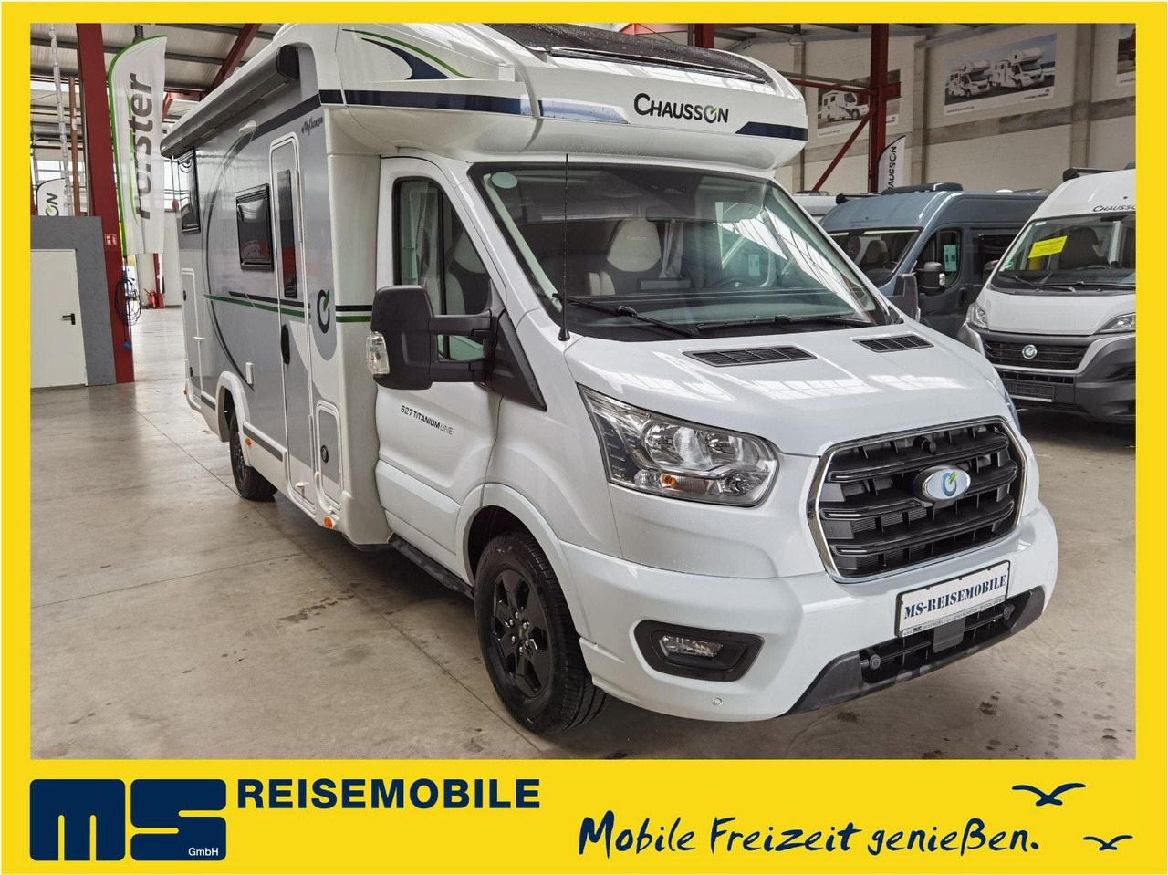 Chausson 627 TITANIUM / - 2026 - / EINZELBETTEN / 4.1T. - Halvintegrert bobil: bilde 1 Chausson 627 TITANIUM / - 2026 - / EINZELBETTEN / 4.1T. - Halvintegrert bobil: bilde 1