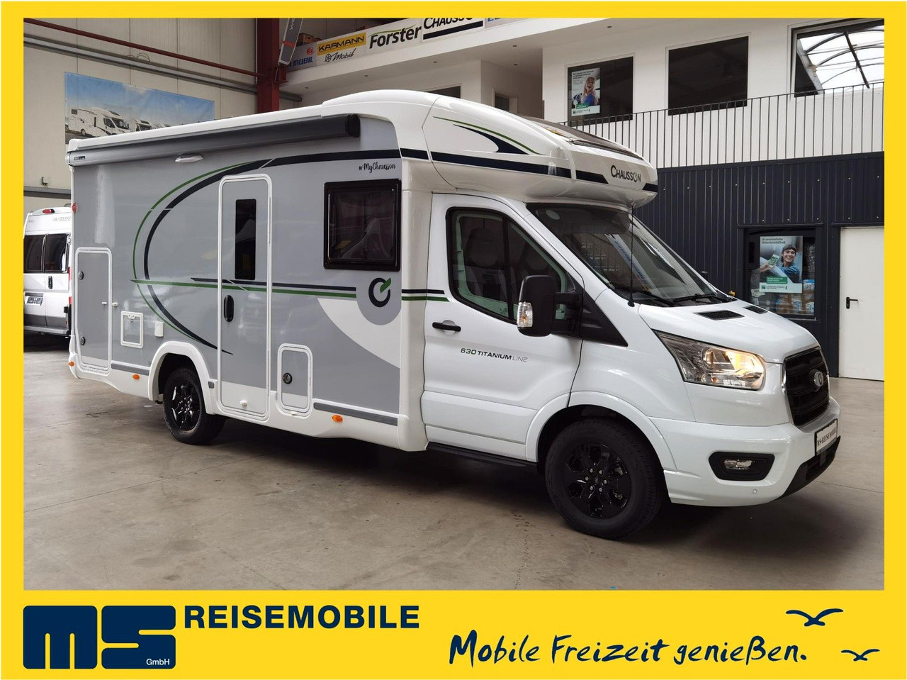 Chausson 630 TITANIUM / - 2026 - / EINZEL.- HUBBETTEN - Halvintegrert bobil: bilde 1 Chausson 630 TITANIUM / - 2026 - / EINZEL.- HUBBETTEN - Halvintegrert bobil: bilde 1