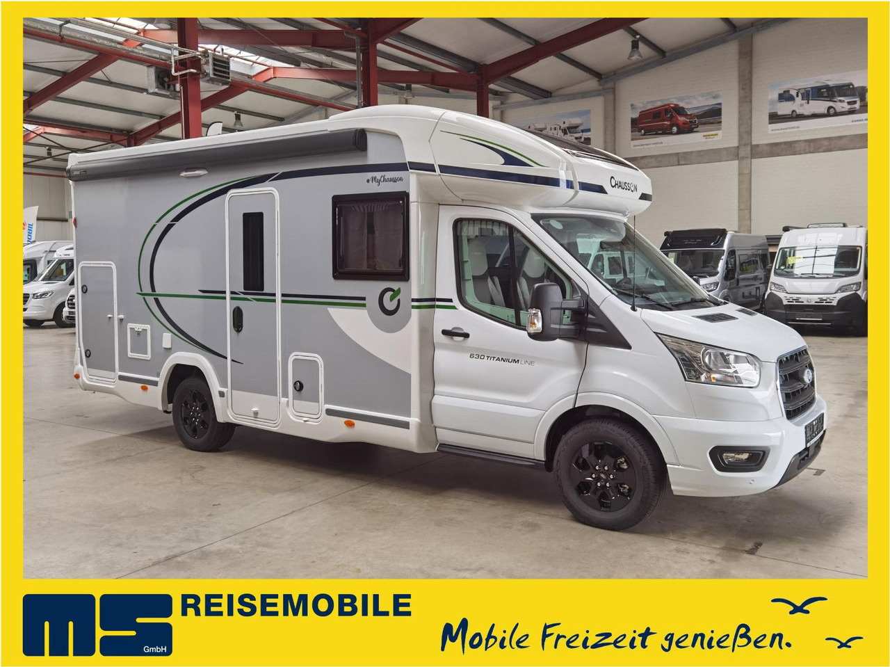 Chausson 630 TITANIUM / - 2026 - / EINZEL.- HUBBETTEN - Halvintegrert bobil: bilde 1 Chausson 630 TITANIUM / - 2026 - / EINZEL.- HUBBETTEN - Halvintegrert bobil: bilde 1