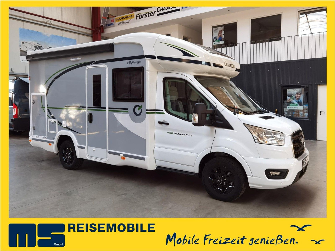 Chausson 650 TITANIUM / MODELL 2026 / 165PS-8G. / HUBBETT - Halvintegrert bobil: bilde 1 Chausson 650 TITANIUM / MODELL 2026 / 165PS-8G. / HUBBETT - Halvintegrert bobil: bilde 1