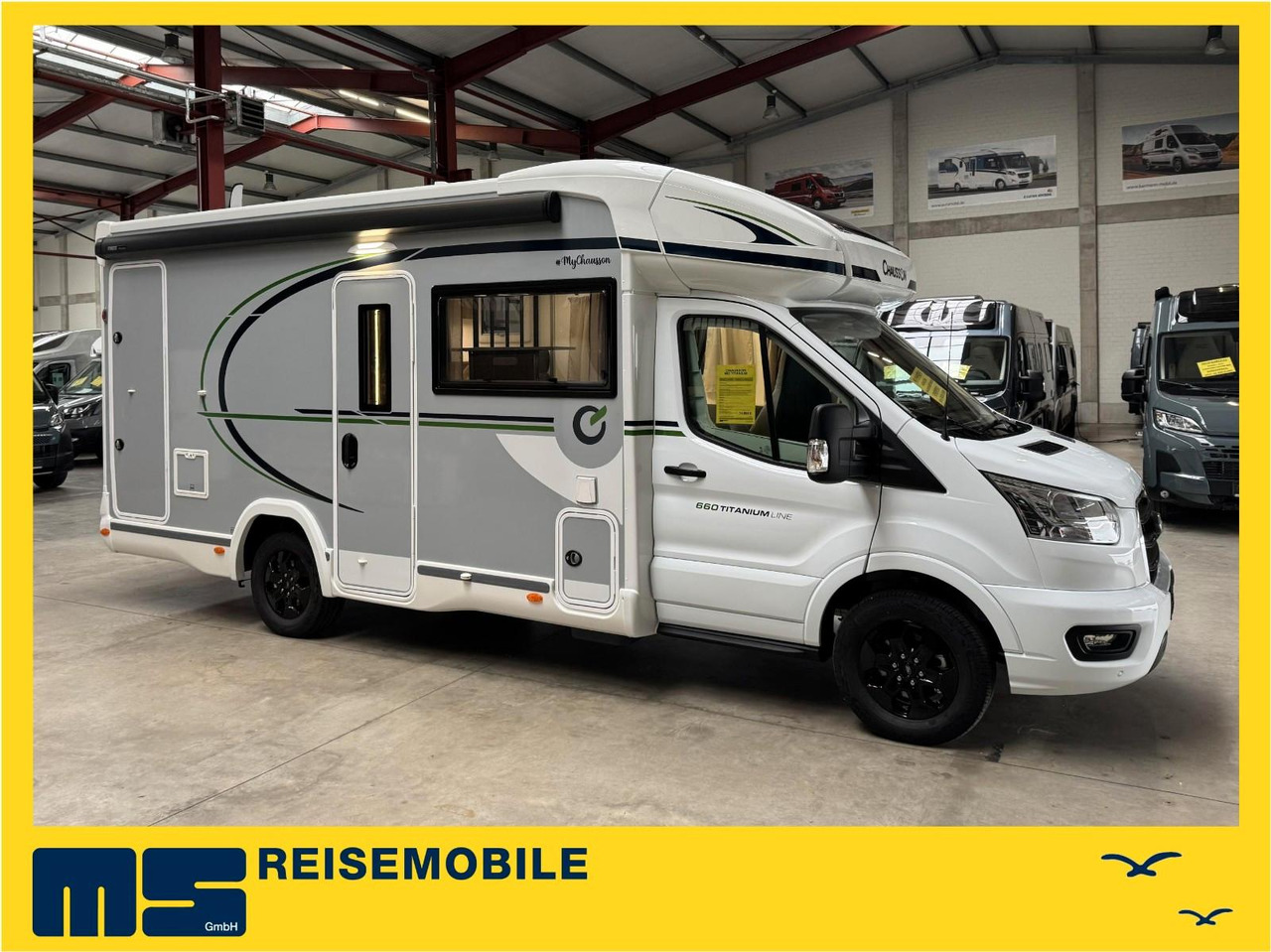 Chausson 660 TITANIUM / -2026 - / 165PS-8G. / XXL-HUBBETT - Halvintegrert bobil: bilde 1 Chausson 660 TITANIUM / -2026 - / 165PS-8G. / XXL-HUBBETT - Halvintegrert bobil: bilde 1