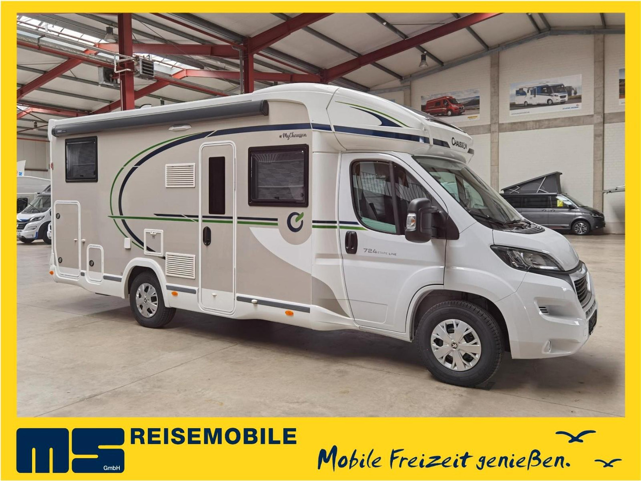 Chausson 724 ETAPE - LINE / 140PS / DOPPELBETT & HUBBETT - Halvintegrert bobil: bilde 1 Chausson 724 ETAPE - LINE / 140PS / DOPPELBETT & HUBBETT - Halvintegrert bobil: bilde 1