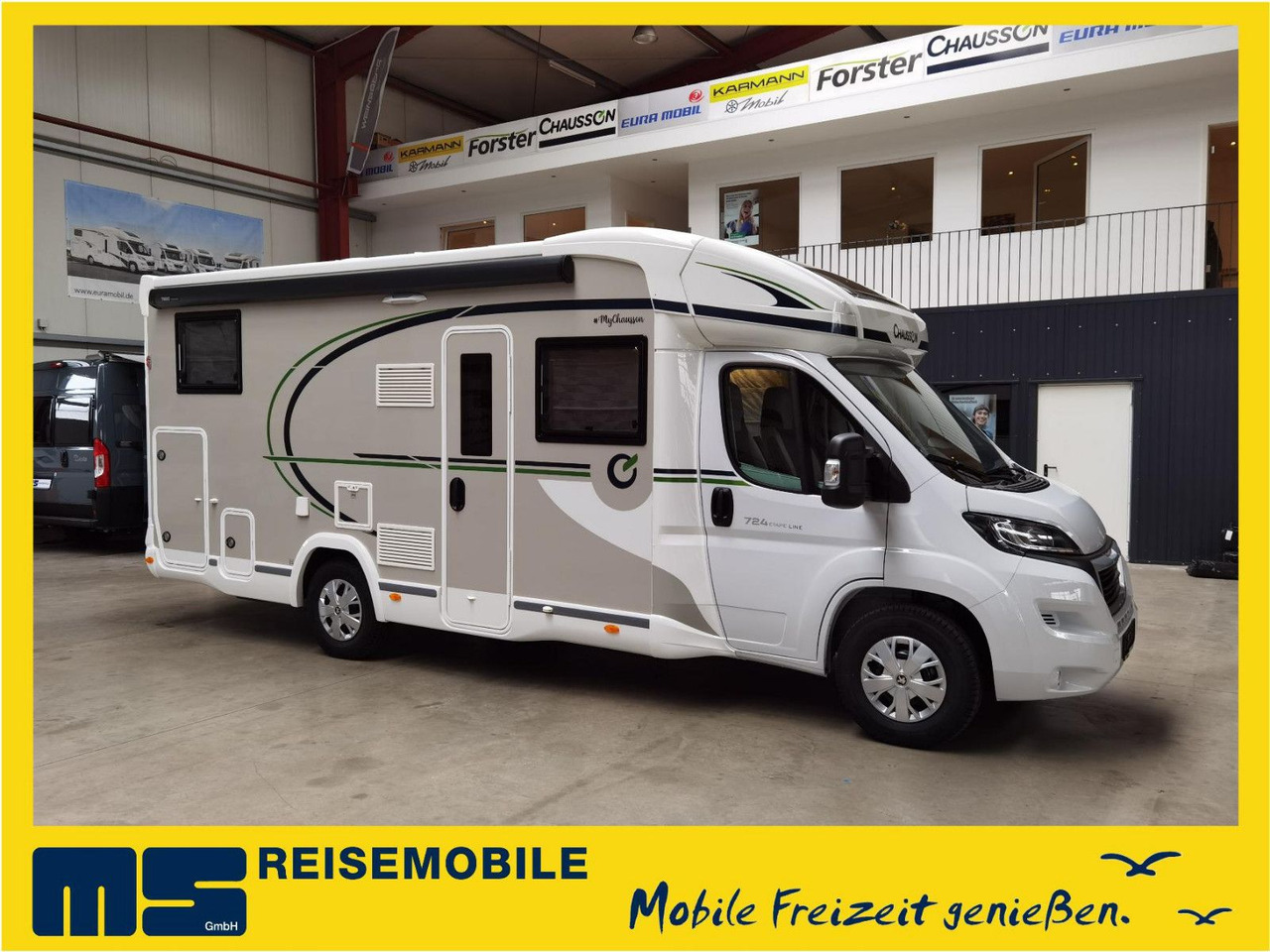 Chausson 724 ETAPE - LINE /140PS /ZUBEHÖR & CONNECT PAKET - Halvintegrert bobil: bilde 1 Chausson 724 ETAPE - LINE /140PS /ZUBEHÖR & CONNECT PAKET - Halvintegrert bobil: bilde 1