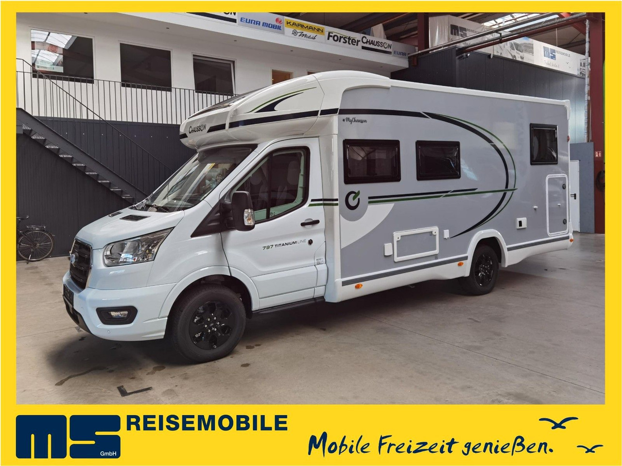 Chausson 797 TITANIUM / -2026- / 165PS- 8G. / 4.1T. / AHK - Halvintegrert bobil: bilde 1 Chausson 797 TITANIUM / -2026- / 165PS- 8G. / 4.1T. / AHK - Halvintegrert bobil: bilde 1