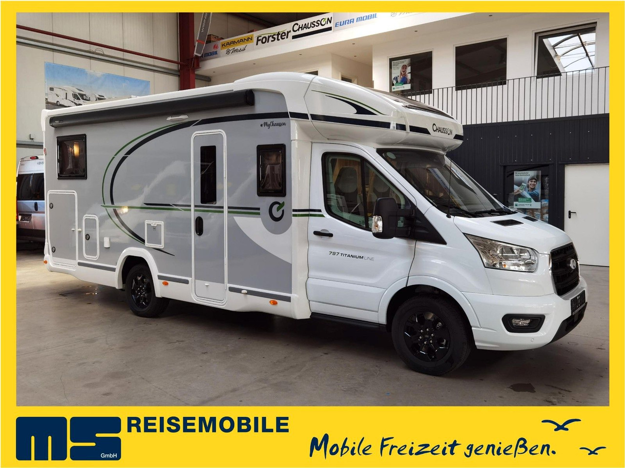 Chausson 797 TITANIUM / - 2026 - / 165PS - 8G. AUTOMATIK - Halvintegrert bobil: bilde 1 Chausson 797 TITANIUM / - 2026 - / 165PS - 8G. AUTOMATIK - Halvintegrert bobil: bilde 1