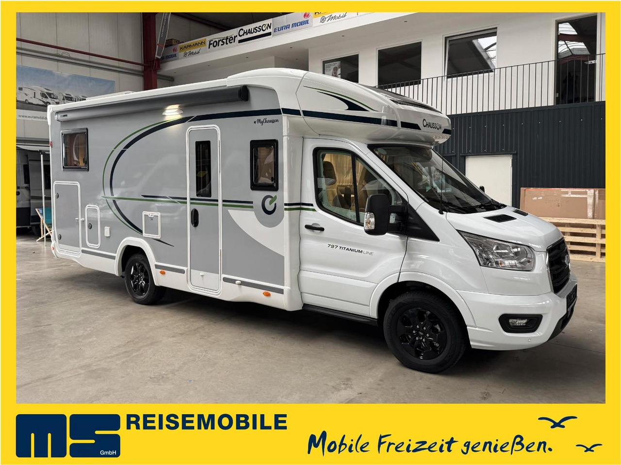 Chausson 797 TITANIUM / -2026- / 165PS-8G. / EINZELBETTEN - Halvintegrert bobil: bilde 1 Chausson 797 TITANIUM / -2026- / 165PS-8G. / EINZELBETTEN - Halvintegrert bobil: bilde 1
