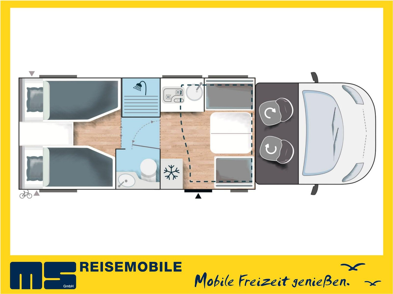 Chausson 797 TITANIUM / -2026- / 165PS-8G. / EINZELBETTEN - Halvintegrert bobil: bilde 3 Chausson 797 TITANIUM / -2026- / 165PS-8G. / EINZELBETTEN - Halvintegrert bobil: bilde 3