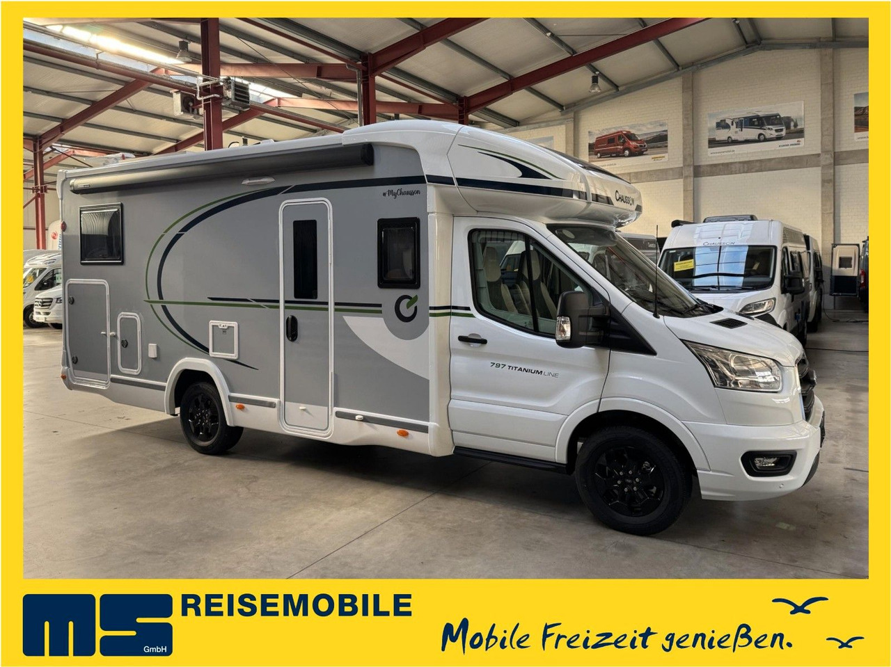 Chausson 797 TITANIUM /-2026- / 4.1T. / ALDEN SAT- ANLAGE - Halvintegrert bobil: bilde 1 Chausson 797 TITANIUM /-2026- / 4.1T. / ALDEN SAT- ANLAGE - Halvintegrert bobil: bilde 1