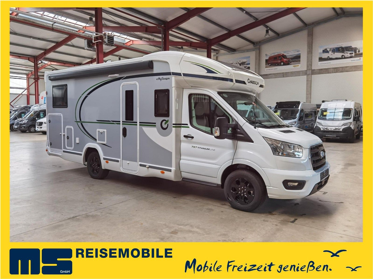 Chausson 797 TITANIUM / - 2026 - / 4.1T. / EINZELBETTEN - Halvintegrert bobil: bilde 1 Chausson 797 TITANIUM / - 2026 - / 4.1T. / EINZELBETTEN - Halvintegrert bobil: bilde 1