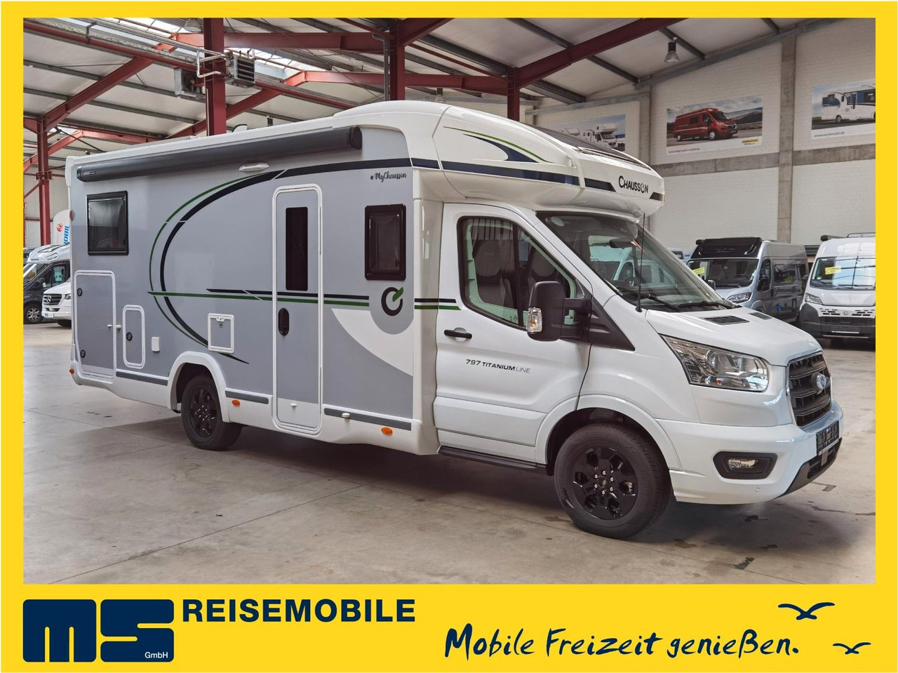 Chausson 797 TITANIUM / - 2026 - / EINZELBETTEN & HUBBETT - Halvintegrert bobil: bilde 1 Chausson 797 TITANIUM / - 2026 - / EINZELBETTEN & HUBBETT - Halvintegrert bobil: bilde 1