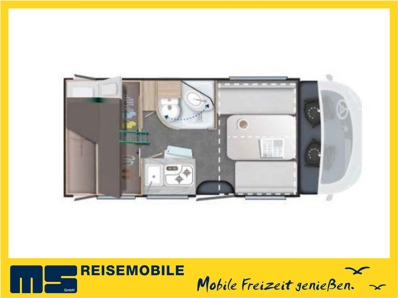Chausson S 614 SPORT LINE / - 2026 - / HECKBETT & HUBBETT - Halvintegrert bobil: bilde 2 Chausson S 614 SPORT LINE / - 2026 - / HECKBETT & HUBBETT - Halvintegrert bobil: bilde 2