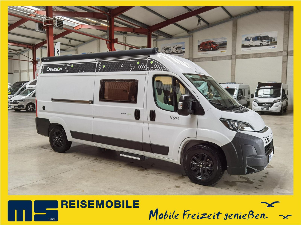 Chausson V594 FIRST LINE / -2025- /140PS/ ZUBEHÖR - PAKET - Bybobil: bilde 1 Chausson V594 FIRST LINE / -2025- /140PS/ ZUBEHÖR - PAKET - Bybobil: bilde 1