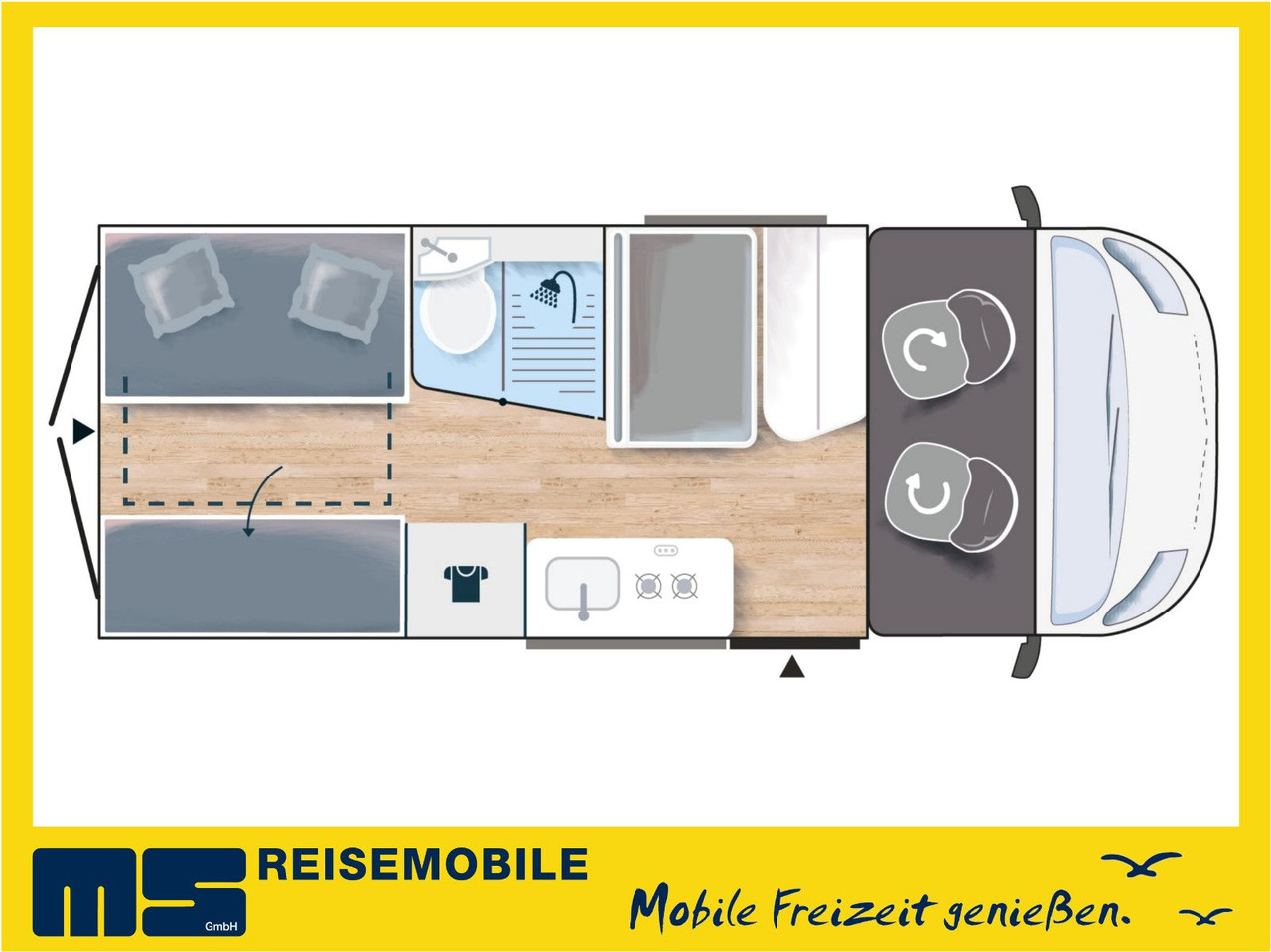 Chausson V594 FIRST LINE / -2025- /140PS/ ZUBEHÖR - PAKET - Bybobil: bilde 2 Chausson V594 FIRST LINE / -2025- /140PS/ ZUBEHÖR - PAKET - Bybobil: bilde 2