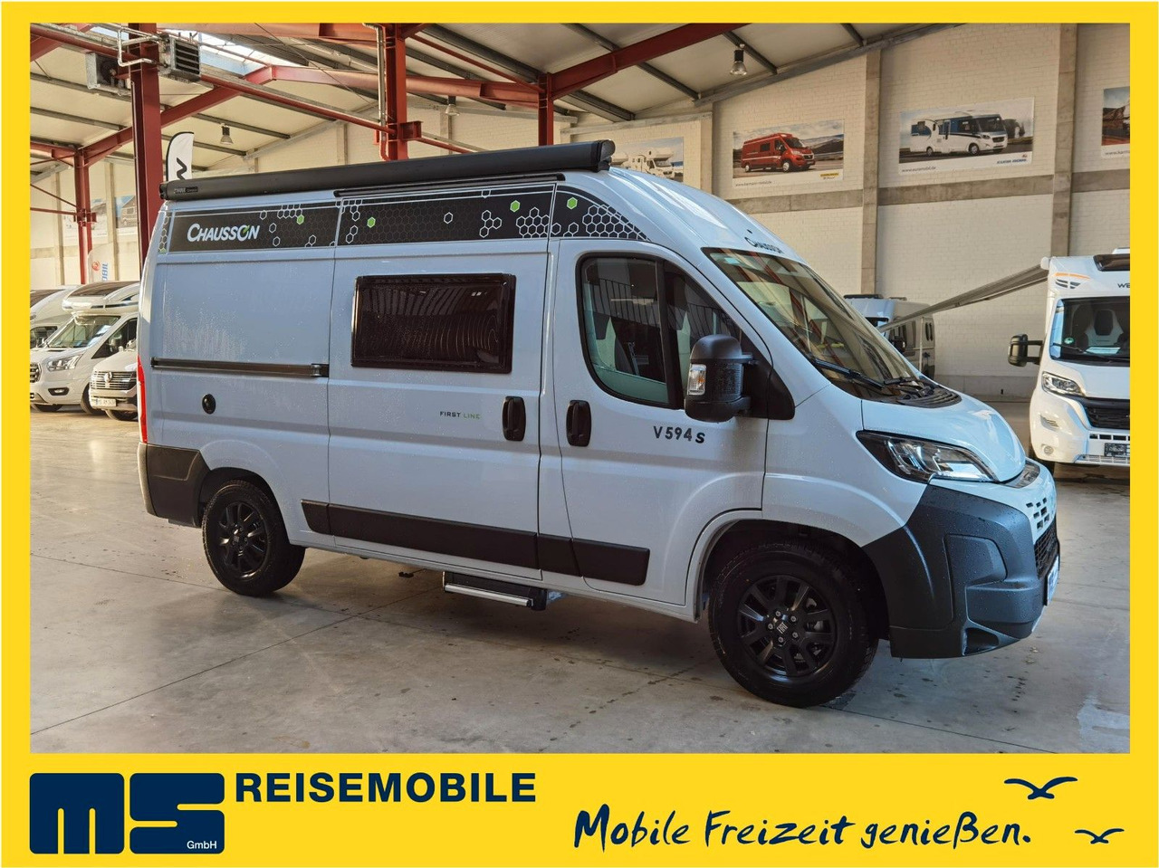 Chausson V594 S FIRST LINE /-2025- / ZUBEHÖR & LOOK-PAKET - Bybobil: bilde 1 Chausson V594 S FIRST LINE /-2025- / ZUBEHÖR & LOOK-PAKET - Bybobil: bilde 1